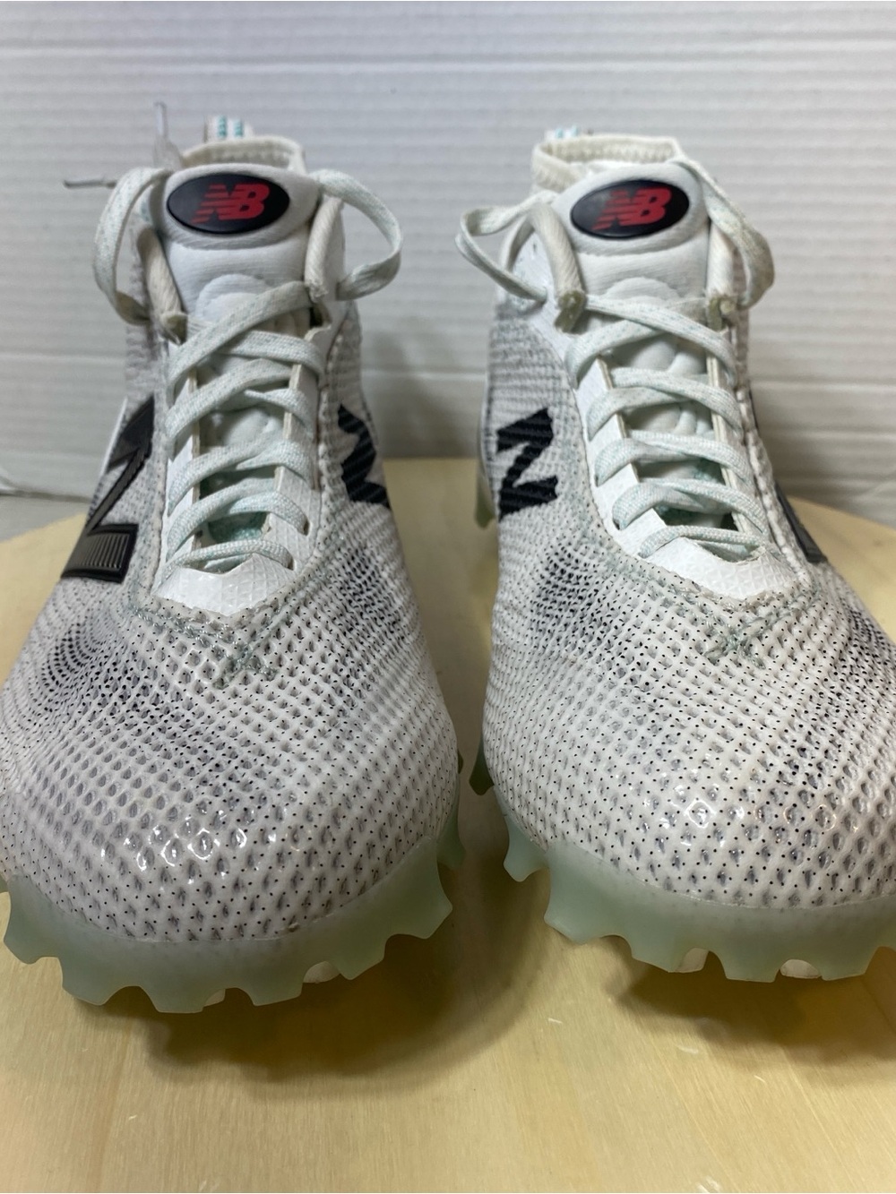 New Balance Freeze LX v5 Lacrosse Cleats White Silver FREEZWT5 Men’s Size 9.5 - Picture 2 of 10